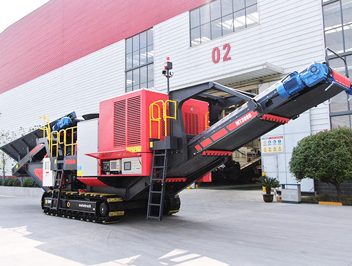 履帶式移動破碎站